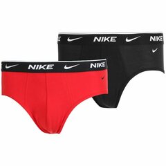 Trumpikės vyrams Nike Brief S6454440, juodos/raudonos, 2 vnt. kaina ir informacija | Trumpikės | pigu.lt