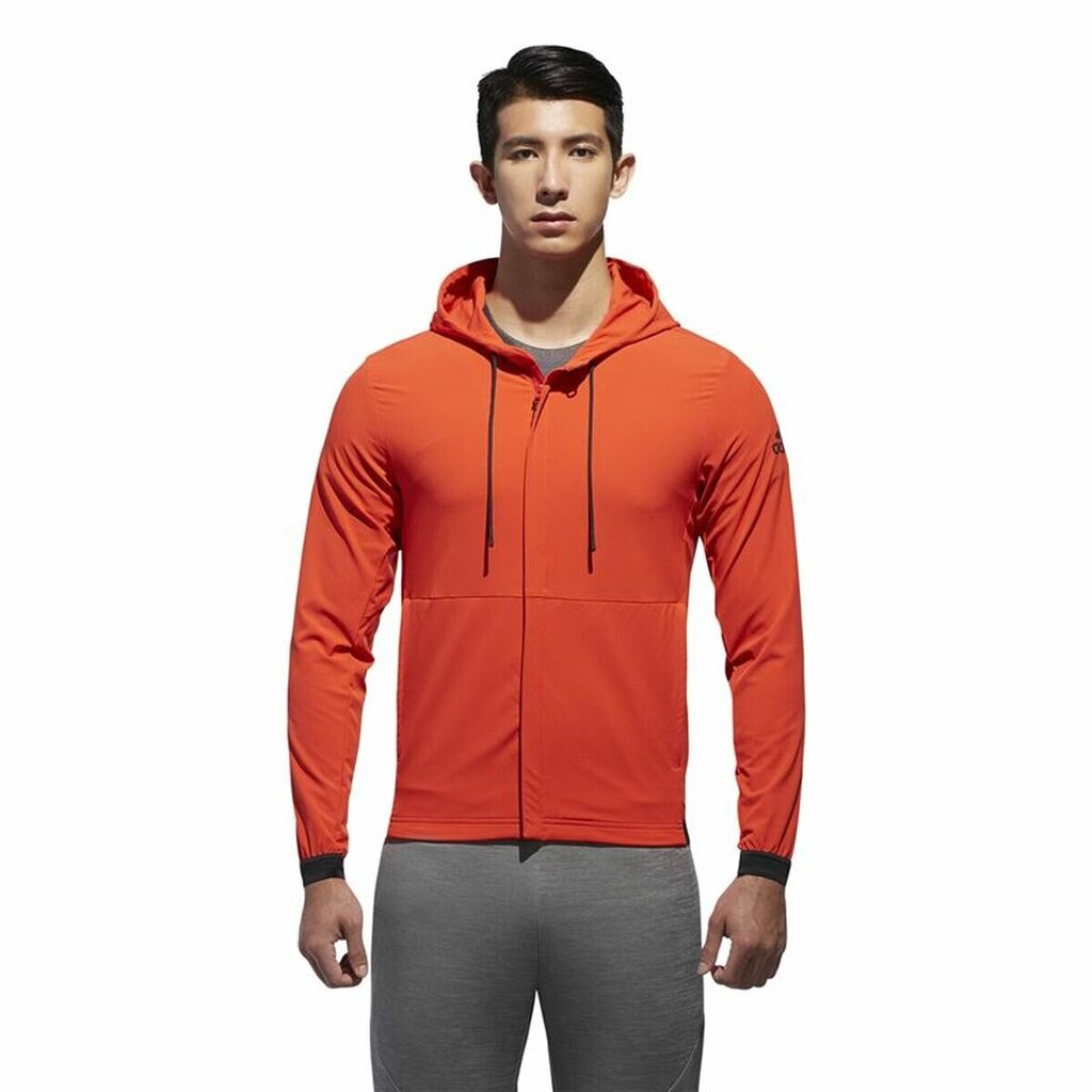 Vyriška sportinė striukė Adidas, oranžinė цена и информация | Vyriškos striukės | pigu.lt