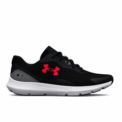 Кроссовки Under Armour Surge 3 Чёрный цена и информация | Кроссовки для мужчин | pigu.lt