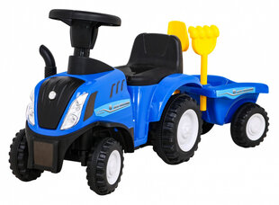 Vaikiškas paspiriamas traktorius su priekaba New Holland kaina ir informacija | Žaislai kūdikiams | pigu.lt