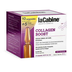 Stangrinamosios veido ampulės La Cabine Ampollas Collagen Boost, 15 x 2ml kaina ir informacija | Veido aliejai, serumai | pigu.lt