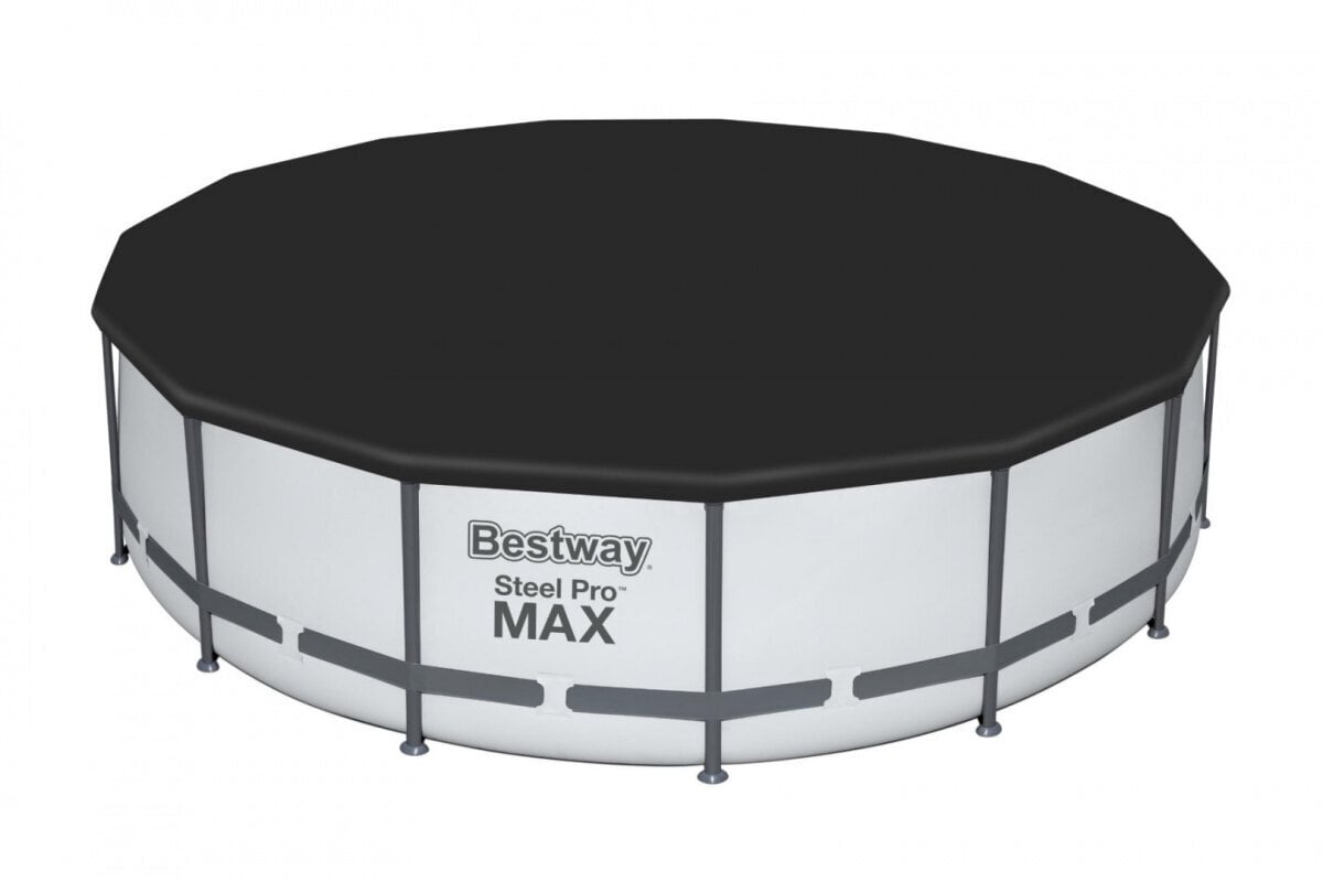 Baseinas Bestway Steel Pro Max, 457x122 cm, su filtru kaina ir informacija | Baseinai | pigu.lt