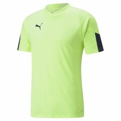 Футболка с коротким рукавом мужская Puma Individual Final Лаймовый зеленый цена и информация | Мужские футболки | pigu.lt