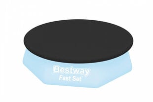 Крышка для бассейна Bestway 244 см цена и информация | Аксессуары для бассейнов | pigu.lt