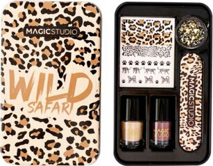 Маникюрный набор Magic Studio Wild Safari Savage Nail Art цена и информация | Лаки, укрепители для ногтей | pigu.lt