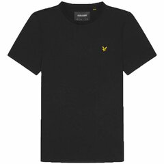 Vyriški marškinėliai su trumpomis rankovėmis Lyle & Scott, juodi kaina ir informacija | Vyriški marškinėliai | pigu.lt