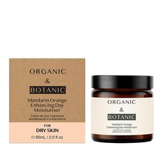 Maitinamasis veido kremas Organic & Botanic Mandarin Orange, 60 ml kaina ir informacija | Veido kremai | pigu.lt
