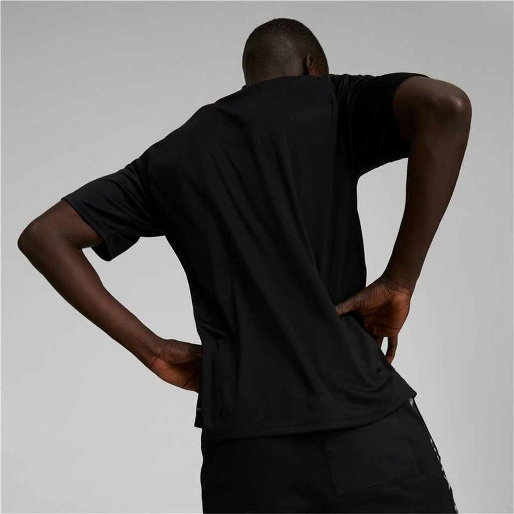 Vyriški marškinėliai su trumpomis rankovėmis Puma Fit, juodi kaina ir informacija | Vyriški marškinėliai | pigu.lt