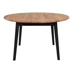 Обеденный стол, натуральная древесина дуба, диам. 140 см. цена и информация | Кухонные и обеденные столы | pigu.lt