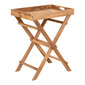 Staliukas, Tikmedžio mediena, 29x39x49.5 cm kaina ir informacija | Kavos staliukai | pigu.lt