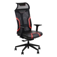 Biuro kėdė Stema Ryder Extreme, juoda/raudona kaina ir informacija | Biuro kėdės | pigu.lt