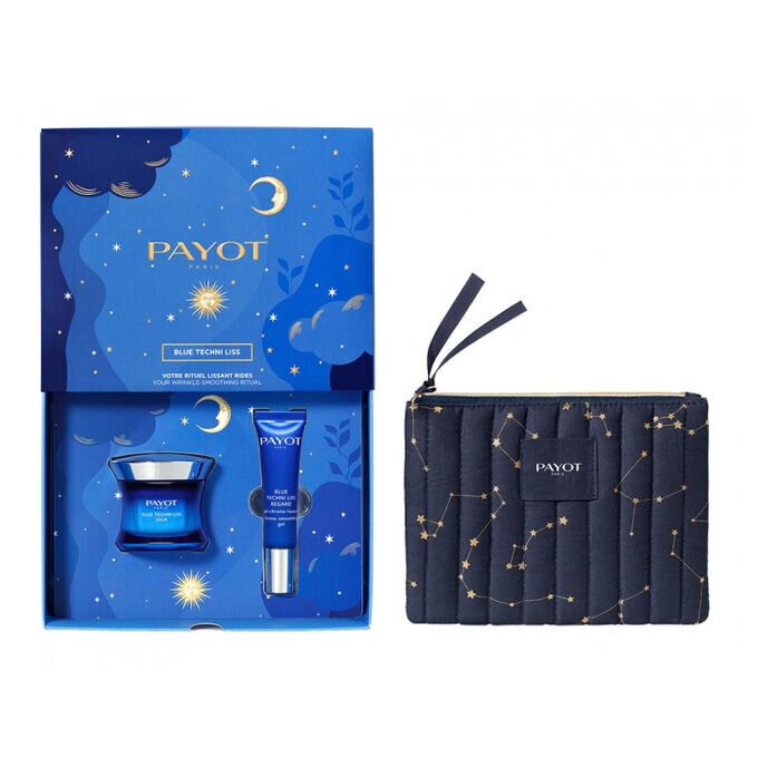 Rinkinys Payot Blue Techni Liss Jour: veido kremas, 50 ml + paakių gelis, 15 ml цена и информация | Veido kremai | pigu.lt