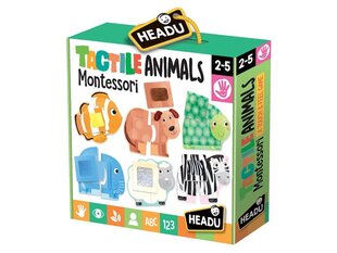Dėlionė - galvosūkis Montessori Headu Jutiminiai gyvūnai цена и информация | Пазлы | pigu.lt