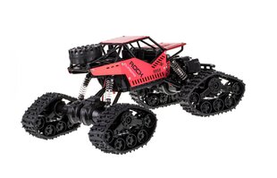 Дистанционно управляемый автомобиль Rock Crawler 4X4, красный, LHC012 цена и информация | Игрушки для мальчиков | pigu.lt