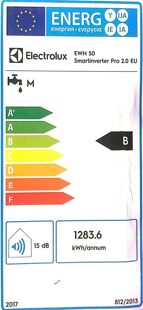 Elektrinis vandens šildytuvas Electrolux EWH 50 SmartInverter PRO 2.0 EU цена и информация | Vandens šildytuvai | pigu.lt