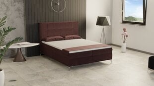 Kontinentinė lova Candy, 180x200 cm, raudona kaina ir informacija | Lovos | pigu.lt