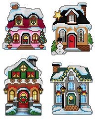 Siuvinėjimo rinkinys Crafting Spark Winter Houses 112CS kaina ir informacija | Siuvinėjimo priemonės | pigu.lt