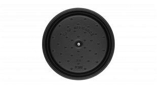 Кастрюля чугунная круглая STAUB 40509-305-0 - черная 2,6 л цена и информация | Кастрюли, скороварки | pigu.lt