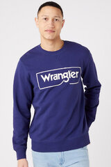 Džemperis vyrams WRANGLER, mėlynas kaina ir informacija | Megztiniai vyrams | pigu.lt