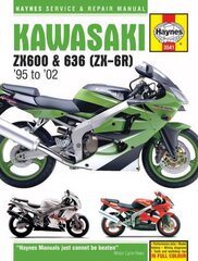 Kawasaki ZX-6R Ninja (95 - 02) kaina ir informacija | Kelionių vadovai, aprašymai | pigu.lt