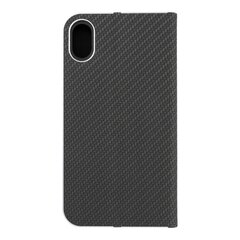 Luna Carbon skirtas Apple iPhone XR, juodas kaina ir informacija | Telefono dėklai | pigu.lt