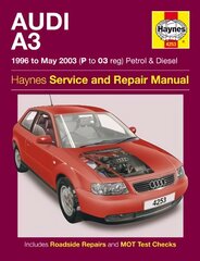 Audi A3 Petrol And Diesel Service And Repair Manual: 96-03 цена и информация | Путеводители, путешествия | pigu.lt