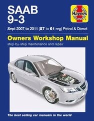 Saab 9-3 Petrol And Diesel Owners Workshop Manual: 2007-2011 цена и информация | Путеводители, путешествия | pigu.lt