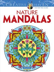 Creative Haven Nature Mandalas kaina ir informacija | Knygos mažiesiems | pigu.lt