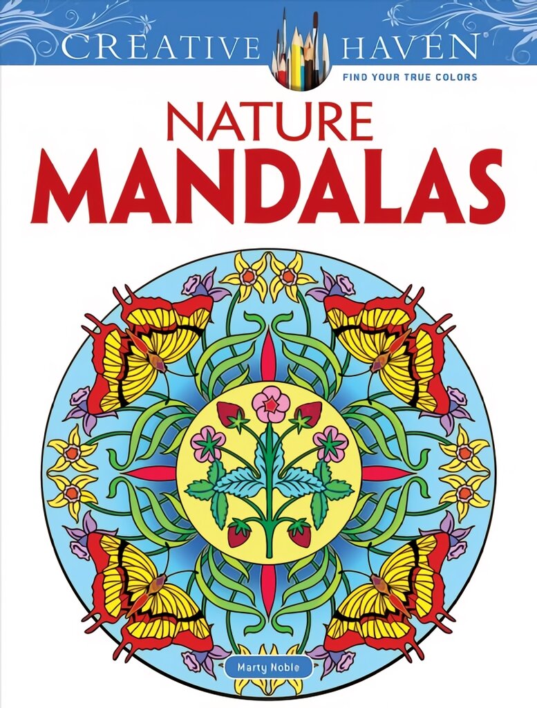 Creative Haven Nature Mandalas цена и информация | Knygos mažiesiems | pigu.lt