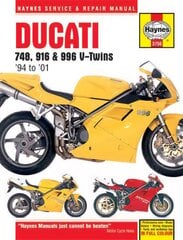 Ducati 748, 916 & 996 цена и информация | Путеводители, путешествия | pigu.lt
