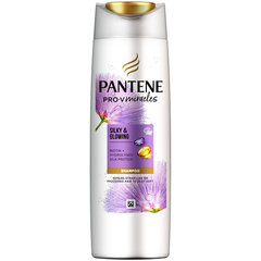 Восстанавливающий шампунь для волос Pantene Pro-V Miracles Silk & Glow, 300 мл цена и информация | Шампуни | pigu.lt