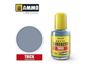 AMMO MIG - Putty Surfacer – Thick (Шпаклёвка Толстая), 30ml., 2049 цена и информация | Грунтовки, шпатлевки и др. | pigu.lt