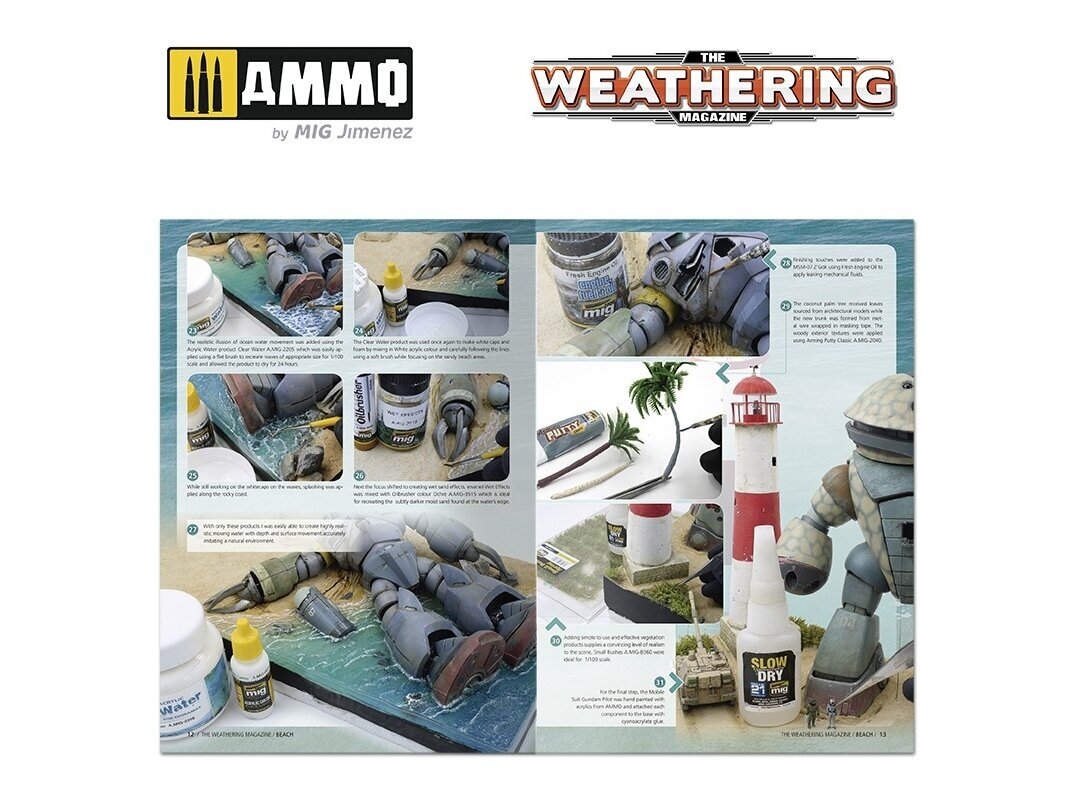 Ammo Mig - The Weathering Magazine Issue 31: Beach (English), 4530 цена и информация | Knygos paaugliams ir jaunimui | pigu.lt