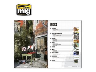 Ammo MIG - Modeling School: Urban Dioramas (English), 6215 kaina ir informacija | Lavinamosios knygos | pigu.lt