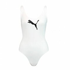 Maudymosi kostiumėlis moterims Puma, baltas kaina ir informacija | Maudymosi kostiumėliai | pigu.lt