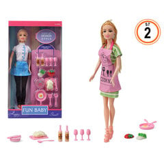 Кукла Мода, 33 x 18 cm, 2 шт. цена и информация | Игрушки для девочек | pigu.lt