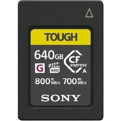 Sony 640GB CEA-G series CF-express Type A. цена и информация | Карты памяти для фотоаппаратов, камер | pigu.lt