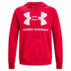 Vyriškas džemperis su gobtuvu Under Armour Rival Big Logo, raudonas kaina ir informacija | Džemperiai vyrams | pigu.lt