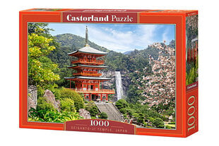 Dėlionė kalnai Castorland Seiganto-ji Temple Japan, 1000 d. kaina ir informacija | Dėlionės (puzzle) | pigu.lt