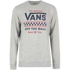 Толстовка без капюшона мужская Vans Stackton Crew Серый цена и информация | Мужские толстовки | pigu.lt