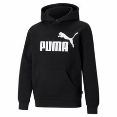 Толстовка с капюшоном детская Puma Essentials Big Logo Чёрный цена и информация | Свитеры, жилетки, пиджаки для мальчиков | pigu.lt