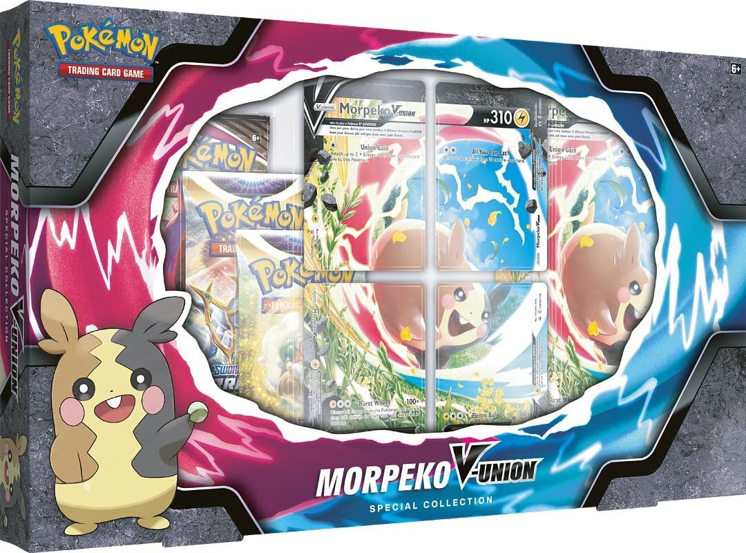 Kortos Pokemon Morpeko V-union box kaina ir informacija | Stalo žaidimai, galvosūkiai | pigu.lt