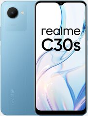 Realme C30s 2/32GB Dual SIM Blue kaina ir informacija | Mobilieji telefonai | pigu.lt