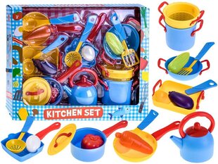 Набор игрушечной посуды, 18 шт. цена и информация | Игрушки для девочек | pigu.lt