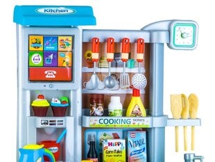 Интерактивная кухня для детей, 98x74x35, синяя цена и информация | Игрушки для девочек | pigu.lt
