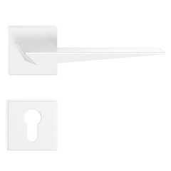 Durų rankenų komplektas Corona Blade Q su PZ apyrakčiais kaina ir informacija | Durų rankenos | pigu.lt