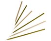 Tiesūs bambukiniai smeigtukai Ikebana, 15cm, 100vnt. kaina ir informacija | Vienkartiniai indai šventėms | pigu.lt