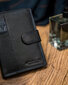 Vyriška natūralios odos piniginė Cavaldi, juoda kaina ir informacija | Vyriškos piniginės, kortelių dėklai | pigu.lt