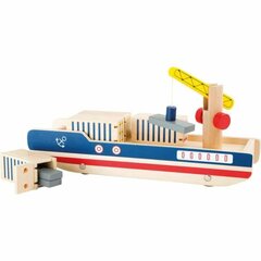Konteinerių laivas, medinis kaina ir informacija | Žaislai berniukams | pigu.lt