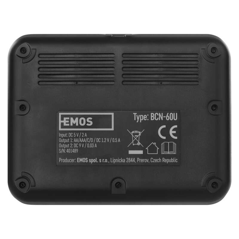 Įkroviklis universalus EMOS BCN 60U kaina ir informacija | Akumuliatorių krovikliai | pigu.lt